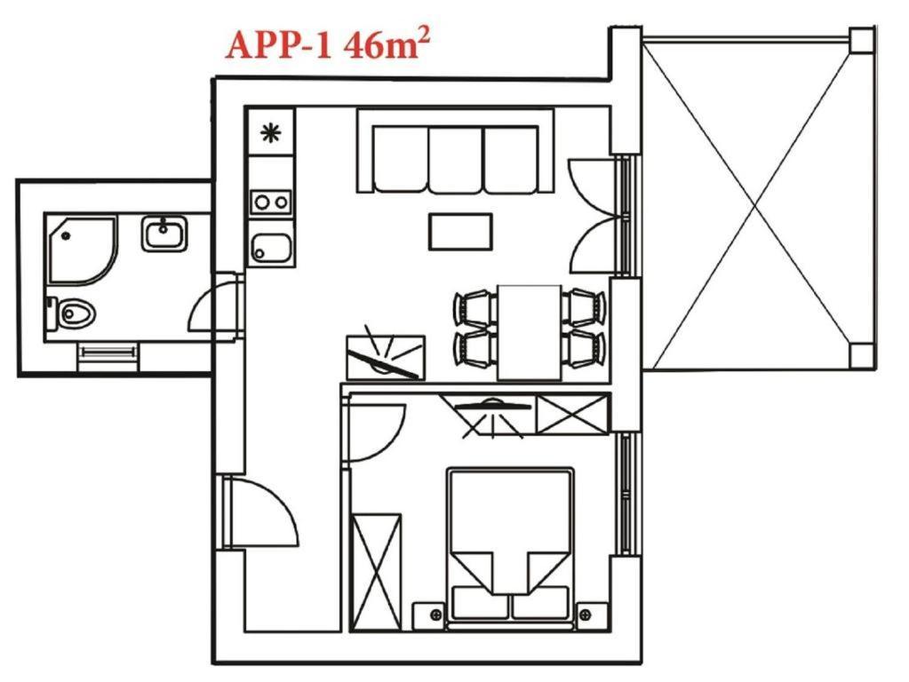 San Lorenzo Apartments Lovrecica  Ngoại thất bức ảnh